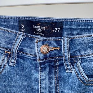 Hollister Crop Skinny Jeans Size 5